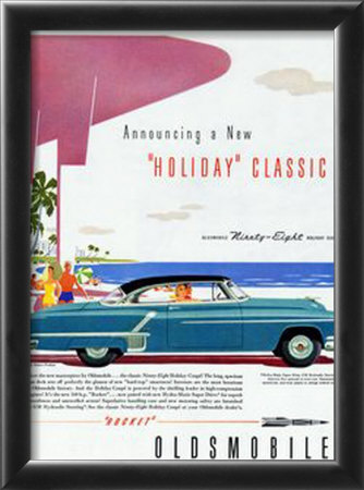 Oldsmobile Rocket Framed Print Oldsmobile Rocket Framed Print