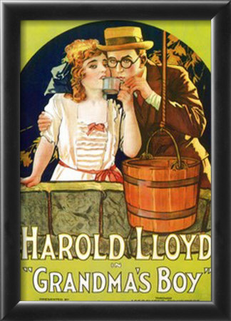 Grandma's Boy - Harold Lloyd Framed Print Grandma's Boy - Harold Lloyd Framed Print