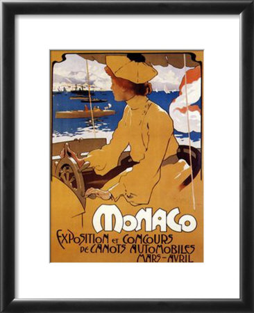 Monaco Framed Print Monaco Framed Print