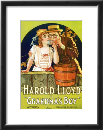 Grandma's Boy - Harold Lloyd Framed Print Grandma's Boy - Harold Lloyd Framed Print