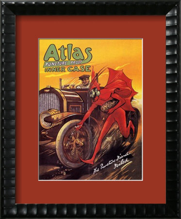 Atlas Tires Framed Print Atlas Tires Framed Print