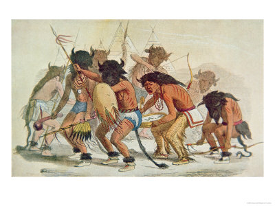 Sioux Buffalo Dance Giclee Print Sioux Buffalo Dance Giclee Print