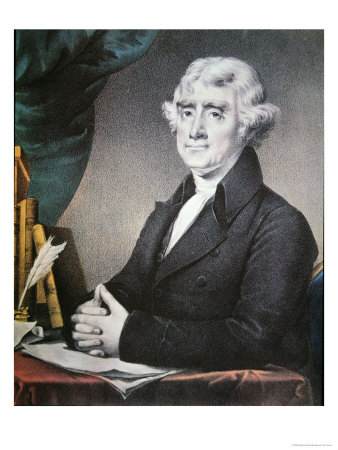 Thomas Jefferson Giclee Print Thomas Jefferson Giclee Print