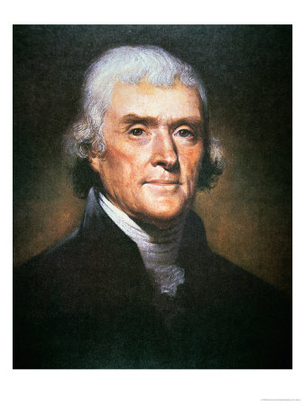 Thomas Jefferson Giclee Print Thomas Jefferson Giclee Print
