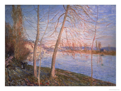 Winter Morning, 1878 Giclee Print Winter Morning, 1878 Giclee Print