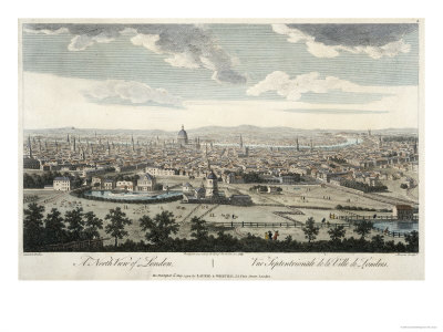 North View of London Plate 3 Views of London c1794