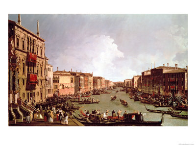 Regatta on the Grand Canal c1735