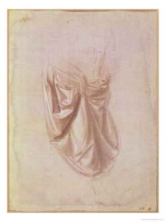 Drapery Study Giclee Print Drapery Study Giclee Print