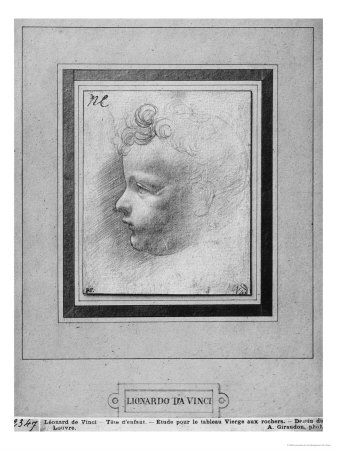 Head of a Child Giclee Print Head of a Child Giclee Print
