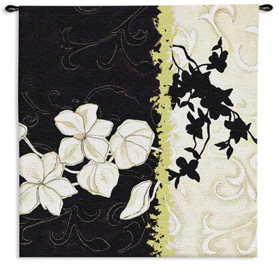 Magnolia Silhouette Wall Tapestry Magnolia Silhouette Wall Tapestry