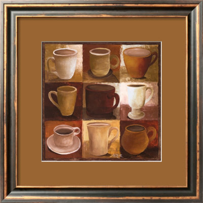 Coffee Cups II Framed Print Coffee Cups II Framed Print