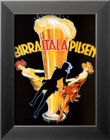 Birra Itala Pilsen, 1920 Framed Print Birra Itala Pilsen, 1920 Framed Print
