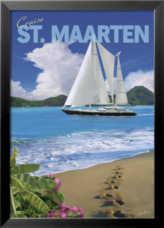 Cruise St. Maarten Framed Print Cruise St. Maarten Framed Print