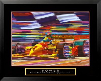 Power: Formula 1 Framed Print Power: Formula 1 Framed Print