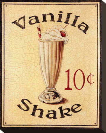 Malt Shop III Stretched Canvas Print Malt Shop III Stretched Canvas Print