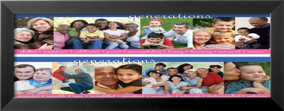 Generations (Part 2 of 2) Framed Print Generations (Part 2 of 2) Framed Print