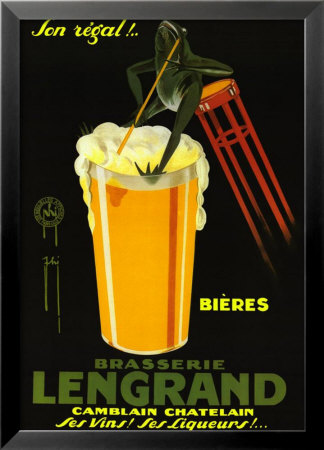 Brasserie Lengrand Framed Print Brasserie Lengrand Framed Print