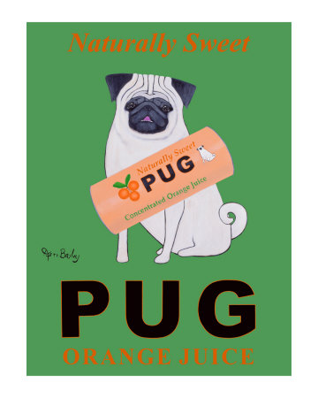 Pug Orange Juice Limited Edition Pug Orange Juice Limited Edition