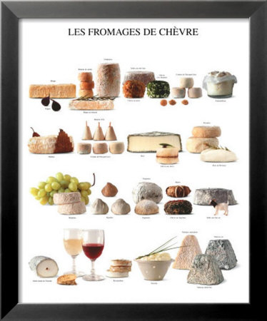 Goat Cheeses Framed Print Goat Cheeses Framed Print