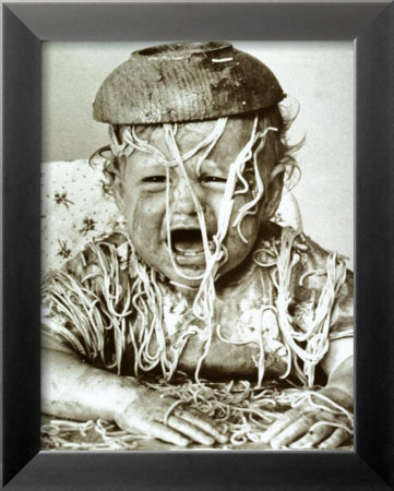 Spaghetti Head Framed Print Spaghetti Head Framed Print