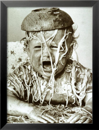 Spaghetti Head Framed Print Spaghetti Head Framed Print