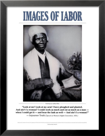 Images of Labor - Sojourner Truth Framed Print Images of Labor - Sojourner Truth Framed Print