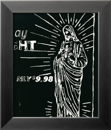 Christ, $9.98, c.1985-86 Framed Print Christ, $9.98, c.1985-86 Framed Print