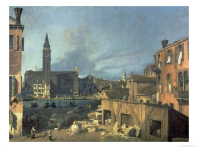 Venice: Campo San Vidal and Santa Maria Della Carita