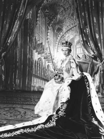 queen elizabeth ii coronation robes. Queen Elizabeth II in