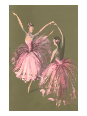 Ballet Dancer Giclee Print Ballet Dancer Giclee Print