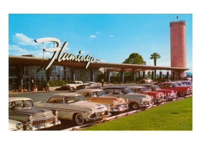 Hotel Flamingo, Las Vegas, Nevada Giclee Print Hotel Flamingo, Las Vegas, Nevada Giclee Print
