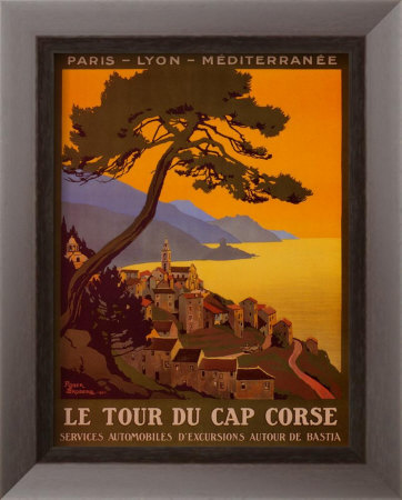 Tour Du Cap Corse Framed Print Tour Du Cap Corse Framed Print