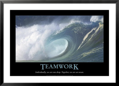 Teamwork Framed Print Teamwork Framed Print