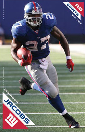 Brandon Jacobs Poster Brandon Jacobs Poster
