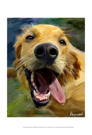 Golden Tongue Print Golden Tongue Print