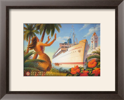 Aloha Towers Framed Print Aloha Towers Framed Print