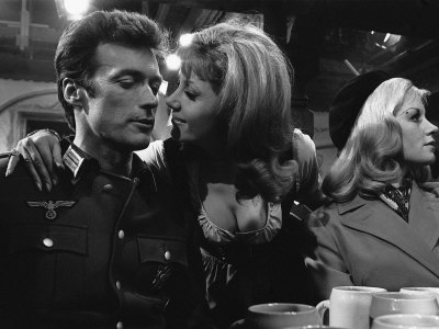 1968 Film Where Eagles Dare Clint Eastwood Mary Ure and Ingrid Pitt 