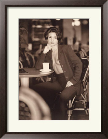 Cafe Impression Framed Print Cafe Impression Framed Print