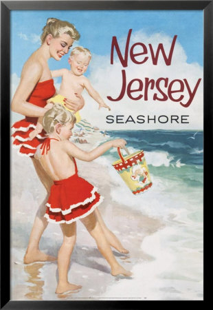 Jersey Shore Framed Print Jersey Shore Framed Print