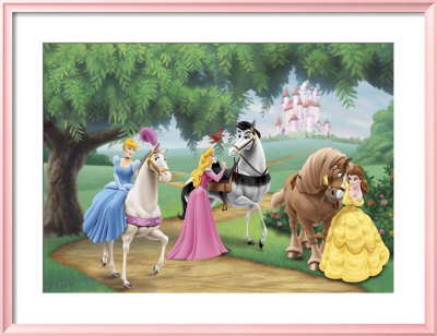 Princess Promenade Framed Print Princess Promenade Framed Print