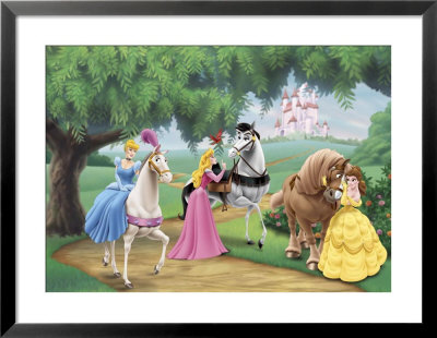 Princess Promenade Framed Print Princess Promenade Framed Print