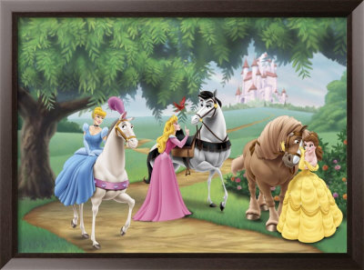 Princess Promenade Framed Print Princess Promenade Framed Print