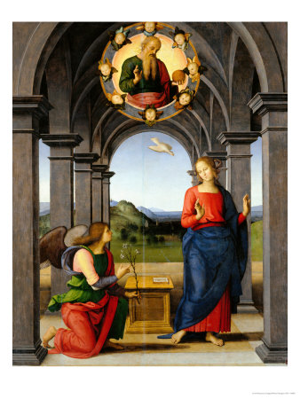 Annunciation Giclee Print Annunciation Giclee Print