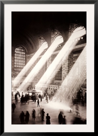 Grand Central Station New York Framed Poster Grand Central Station New York Framed Poster