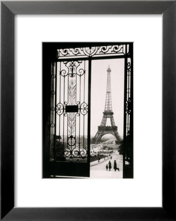 Eiffel Tower, 1925 Framed Print Eiffel Tower, 1925 Framed Print