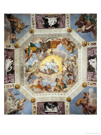 Ceiling of the Hall of Olympus