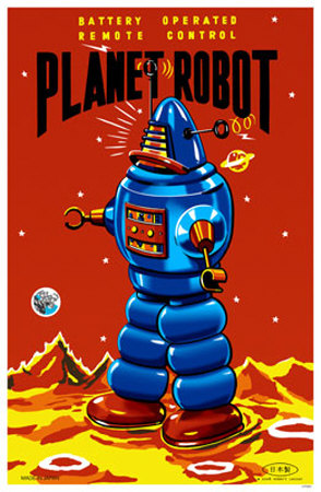 Planet Robot Masterprint Planet Robot Masterprint