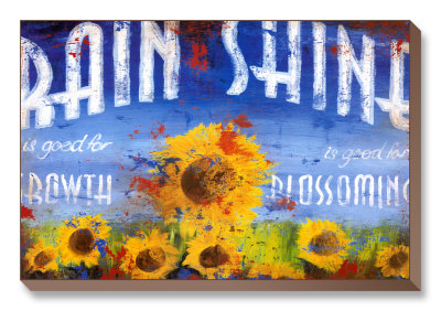 Rain and Shine Stretched Canvas Print Rain and Shine Stretched Canvas Print