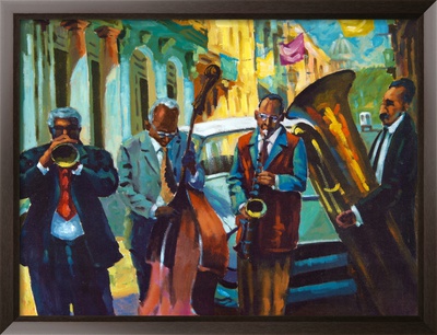 Cuban Celebration Framed Print Cuban Celebration Framed Print
