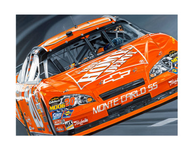 Tony Stewart Limited Edition on Canvas Tony Stewart Limited Edition on Canvas